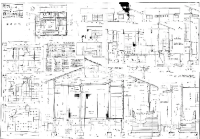 Figure 2. The Drawing of No. 2․3 House at the time of Construction3.2 건립 배경 및 과정삼척개발(주)은 1936년 4월 창업한 이후 삼척철도(주)와 통합하여 강원도개발(주)로 상호를 변경하고서 공장건설을 통해 사업을 이어갔다