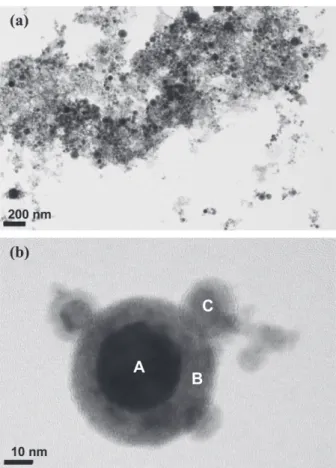 Fig. 3. FE-SEM image showing the surface morphology of the Ni-Fe nanopowder.
