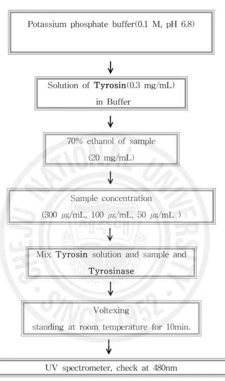 Figure 8. Measurement of Tyrosinase inhibition effect
