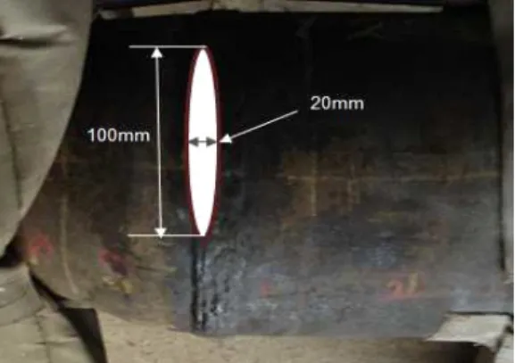 Fig.  4.  Release  hole  obtained  by  using  FEA  simulation  and  technical  guideline.