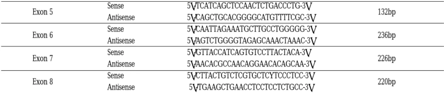Table 1. Primer Sequence of Oligonucleotide