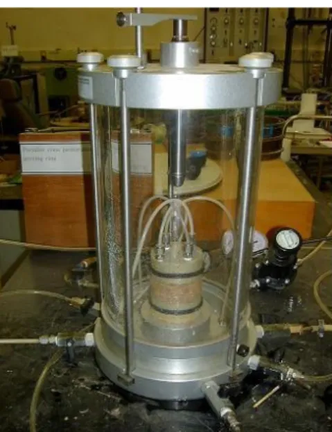 Fig. 2.  Experimental apparatus for unsaturated permeability coefficient