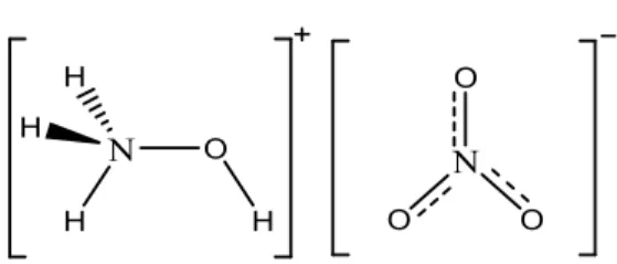 Fig.  1.  Chemical  structure  of  ionic  HAN.