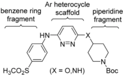 Fig. 3. Structures of target pyridazine analogs