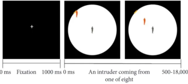 Figure 1. Comfortable interpersonal distance.