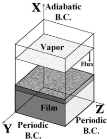 Fig. 1. Schematic figure for the simulation system.