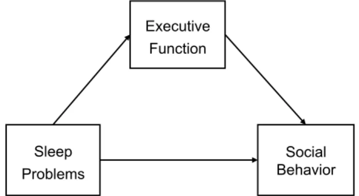Figure 1.  The hypothesized model. 