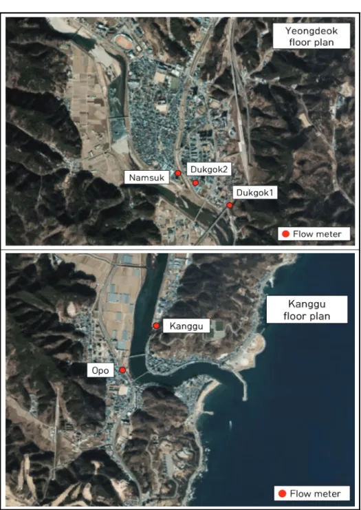 Fig.  1.  Target  locations  in  this  study.