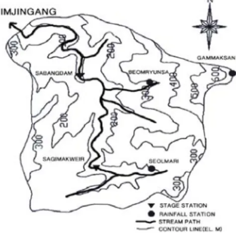 Fig.  4 는 SAGA를 이용하여 sink를 제거한 대상 지역의