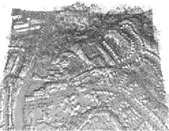 Fig.  1  Point  cloud  of  LiDAR  data  in  Atlanta,  GA,  USA어져  3차원  solid모델을  구축하기  위해서는  일련의 처리과정이  필요하다