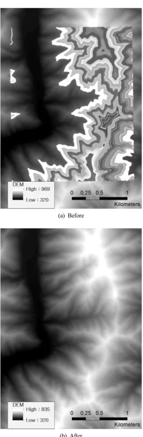 Fig.  5.  Adjustment  of  DEM - Index  No.  37810062  (NGII).