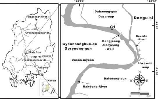 Fig. 1. Map showing sampling site in the Study area. 