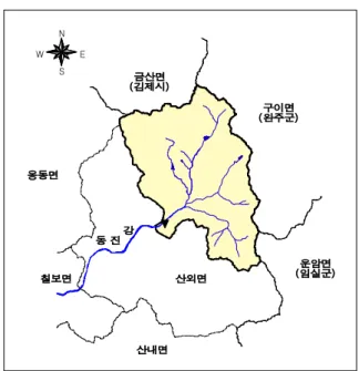 Fig. 1 Sub watershed boundary &amp; stream line