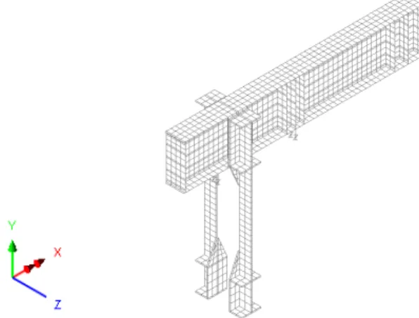 Fig. 16 Relationship of Horizontal Load and Horizontal  Deformation of Main Girder