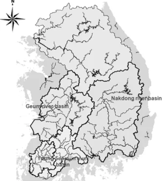 Fig. 1. The map for the study area.