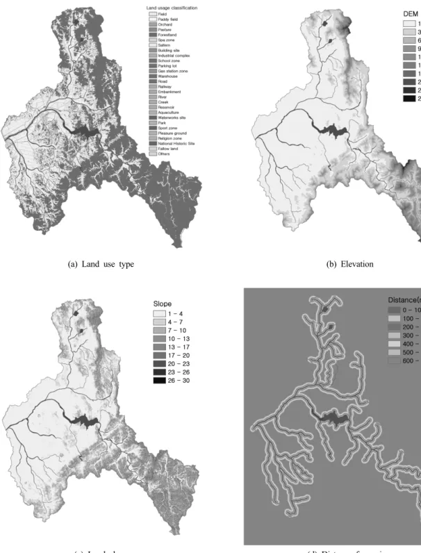 Fig. 5. GIS model of analysis result.