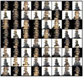 Fig.  7.  Generated  tower  Image  by  DCGAN