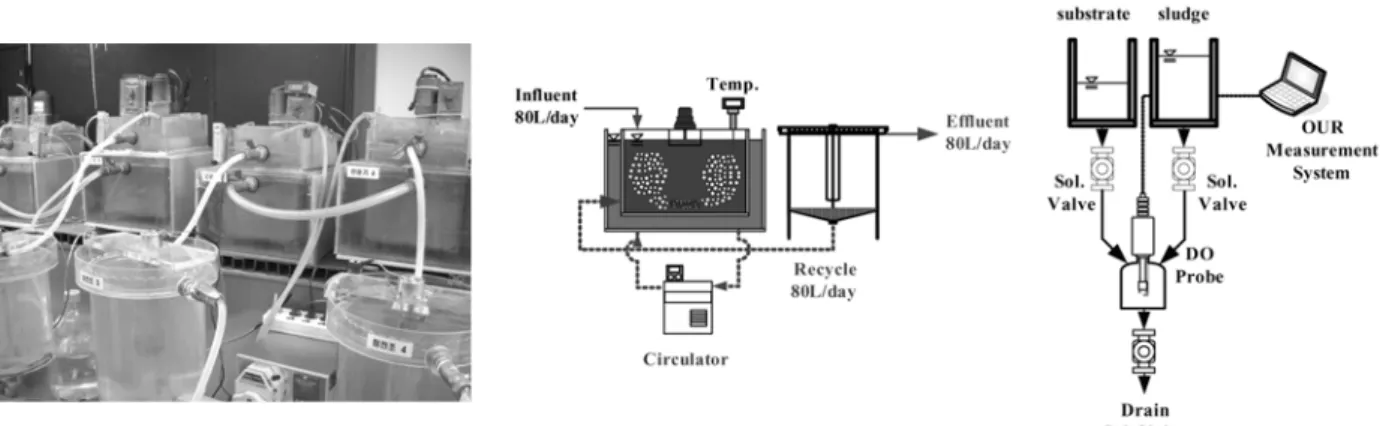 Table 1. Characteristics of influent in the lab. scale reactor