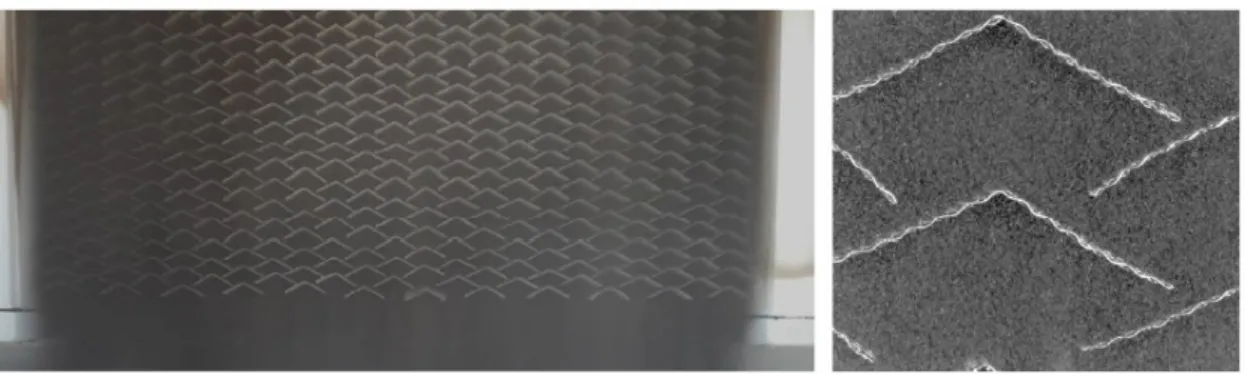 그림 5. Configuration of obstruction plate in the receiver[7].
