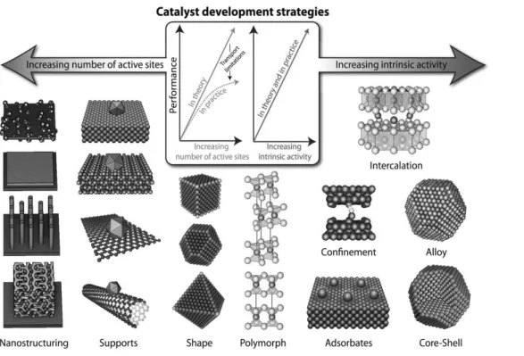 Figure 4. Catalyst development strategies.