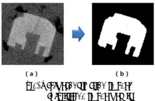 Fig. 3 (a)Reconstruction Image,            (b)Filtering Image Result