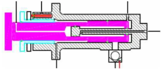 Fig. 1 Conceptual drawing of main cylinder