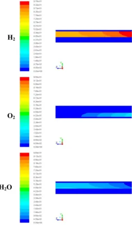 Fig. 7. Comparison of I-V curve of experimental data and simulation data (Case 2,3,4,5) in 0.01~1.06 V.