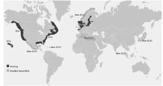 Figure 1. US Caribbean sea ECA and plans for others.