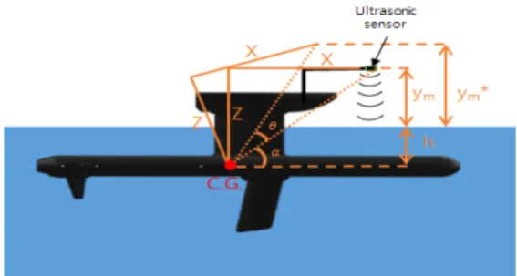Fig. 2 Schematic diagram of SWASH vessel with geometric notations in roll variation