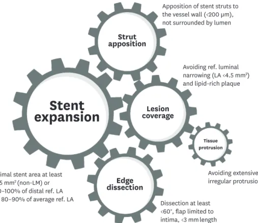 Figure 6. Acceptable criteria of stent optimization by OCT. 