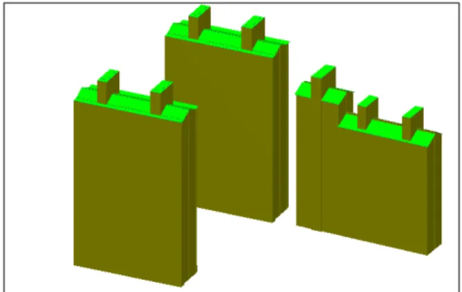 Fig. 20 Render of building.  Fig. 22 Building vector overlay.
