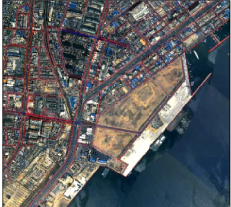 Fig. 16 1:5,000 digital map overlay (8 control points).