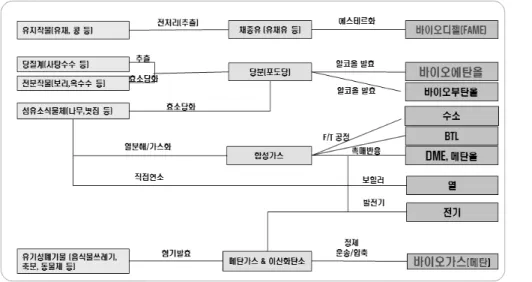 Figure 2. Biofuel development derived biomass.