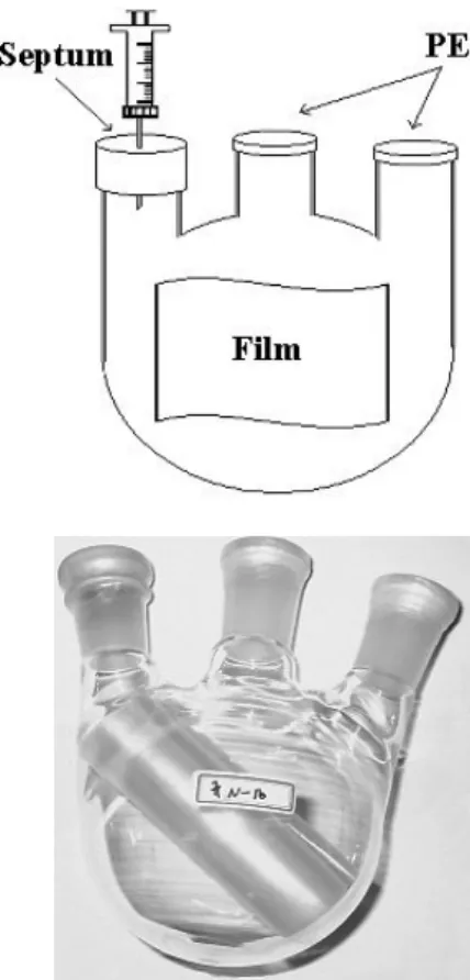 Figure  5.  Comparison  of  tensile  modulus  of  LDPE  and  celite  film.