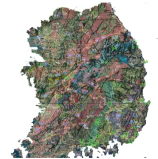 Figure 1. Location map of the study site. (KIGAM, 2018) 1. san262, Unbuk-dong, Jung-gu, Incheon-si, 2