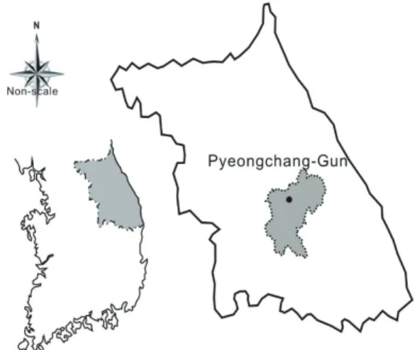 Figure 1. Location of the study area.