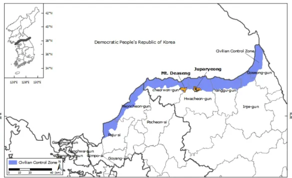 Figure 1. Location of study area.