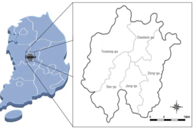 Figure 1. Research area.