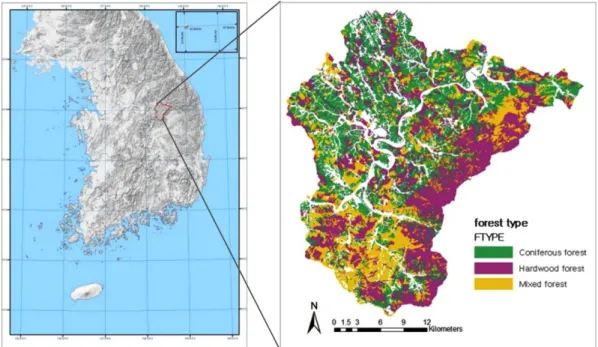 Figure 1. Location of the study site.