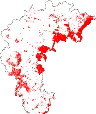 Table 5. The maximum practice area at national forest (practice forest land) of Chuncheongbuk-do