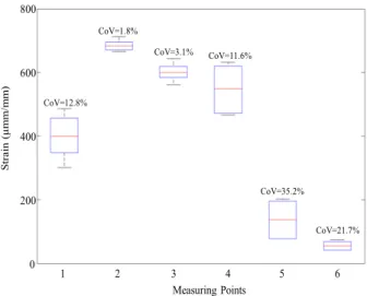 Fig. 3. Quantitatively estimated strain uncertainties.