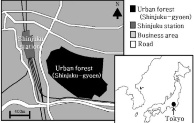 Figure 1. Study sites.