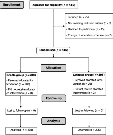 Figure 2 CONSORT ﬂow diagram.