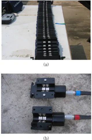 Fig. 5 Inflatable(a) and solid(b) transducer