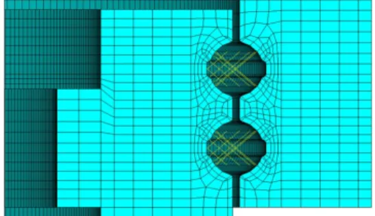 Fig.  5.  Comparison  of  spring  stiffness  by  the  equation  and  the  FE  analysis