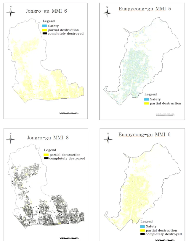 Fig.  7.  Degree  of  damage  by  progress  in  Jongro-gu