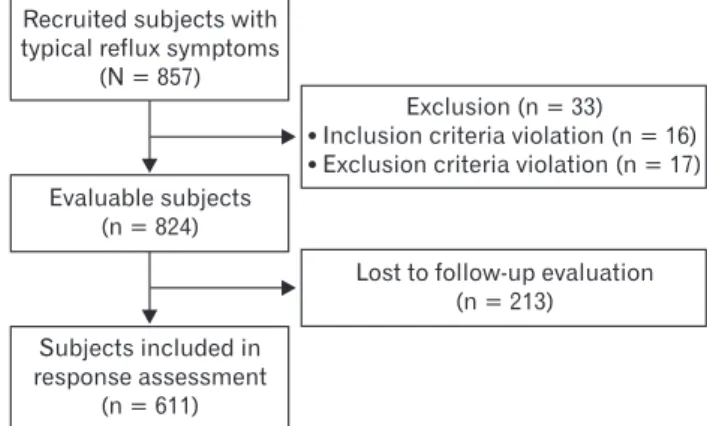 Figure 1.  Patients flow.