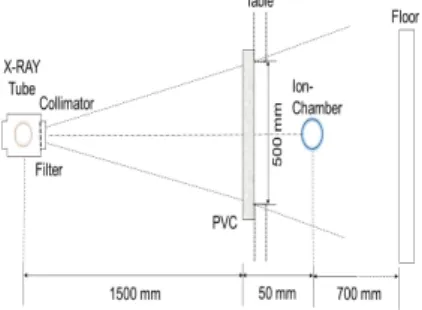 Fig.  1.  Measuring  arrangement  for  radiation  shielding