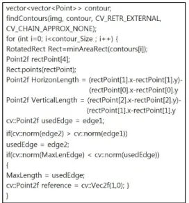 Fig.  8.  Extract  the  Outline  of  the  Maximum  Length