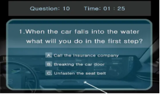 Fig.  8.  Examination  module  interface